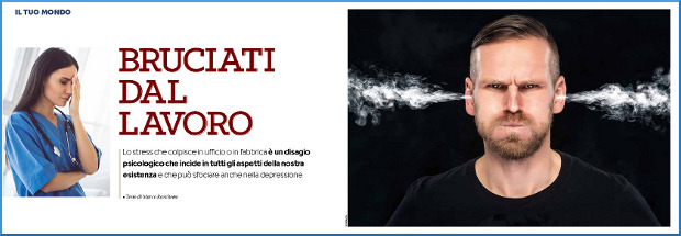 burnout stress da lavoro